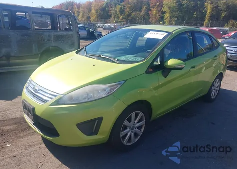 2013 Ford Fiesta Se from USA, damaged, VIN 3FADP4BJ7DM130389